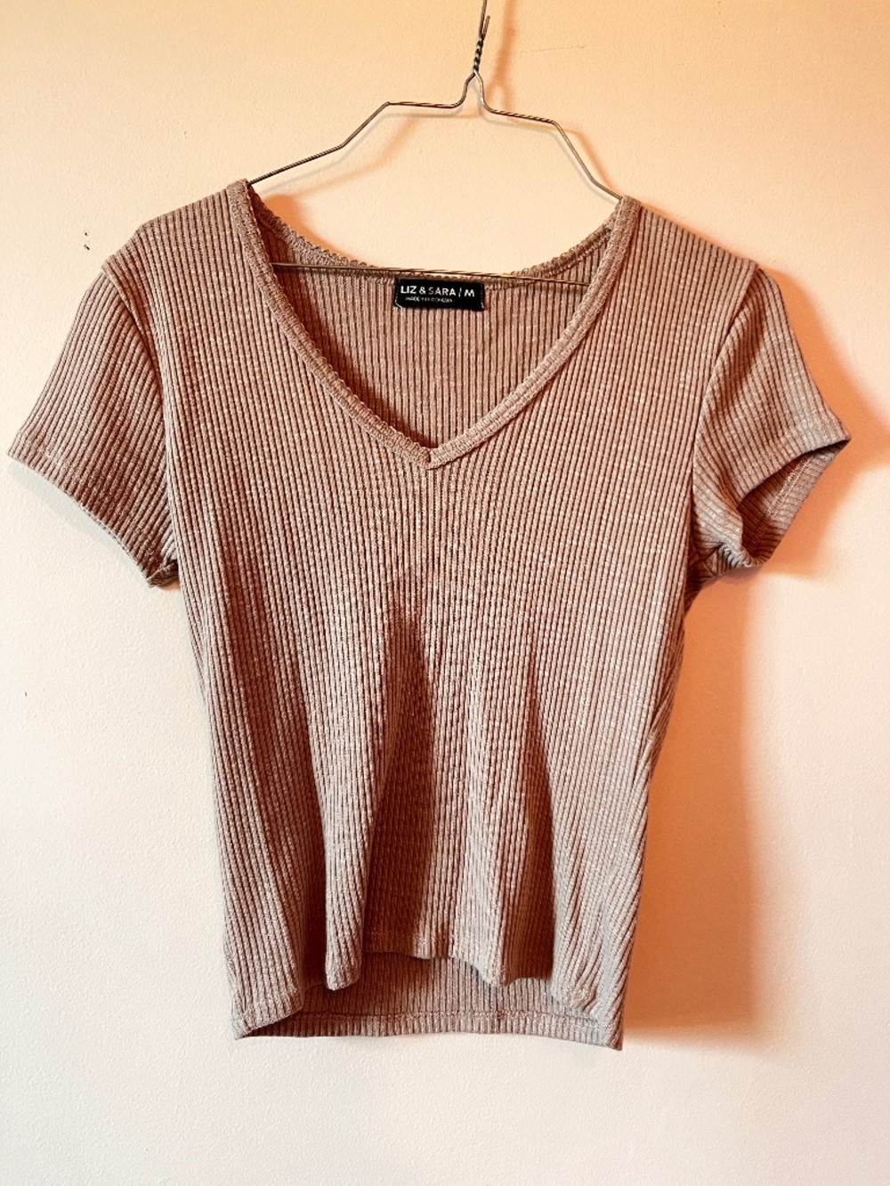 V neck top